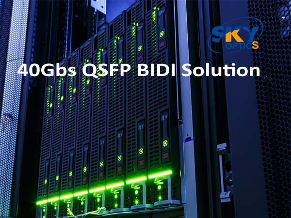 40Gbps Cisco QSFP BiDi Transceiver Solution