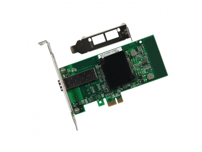 Intel I350 Chipset PCIe x1 Gigabit SFP Port Fiber Adapter