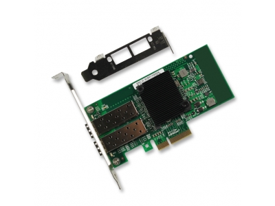 PCI Express x4 Dual Port SFP Gigabit Server Adapter (Intel I350 Based)