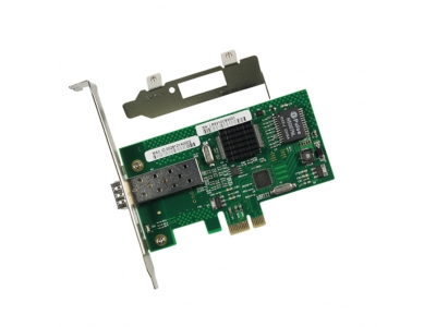 PCIe x1 1000Base-SX/LX SFP Port Fiber NIC (Marvell 88E8056 Based)
